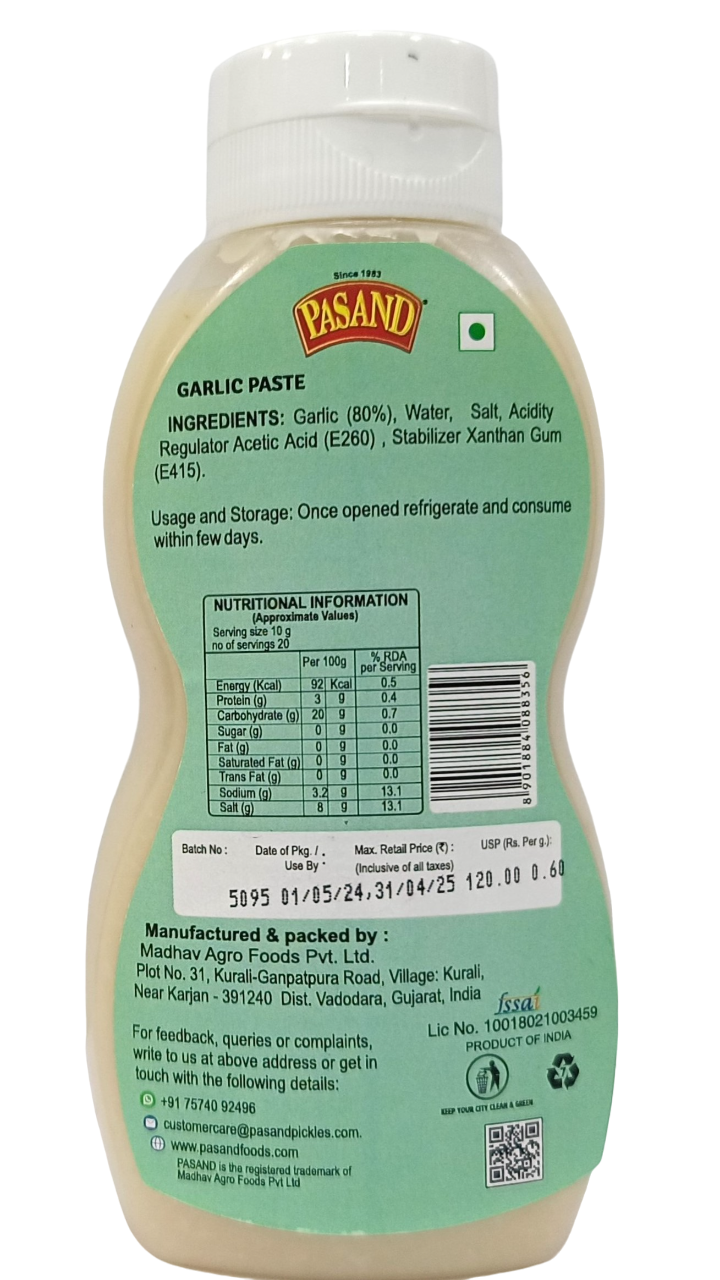 Garlic Paste