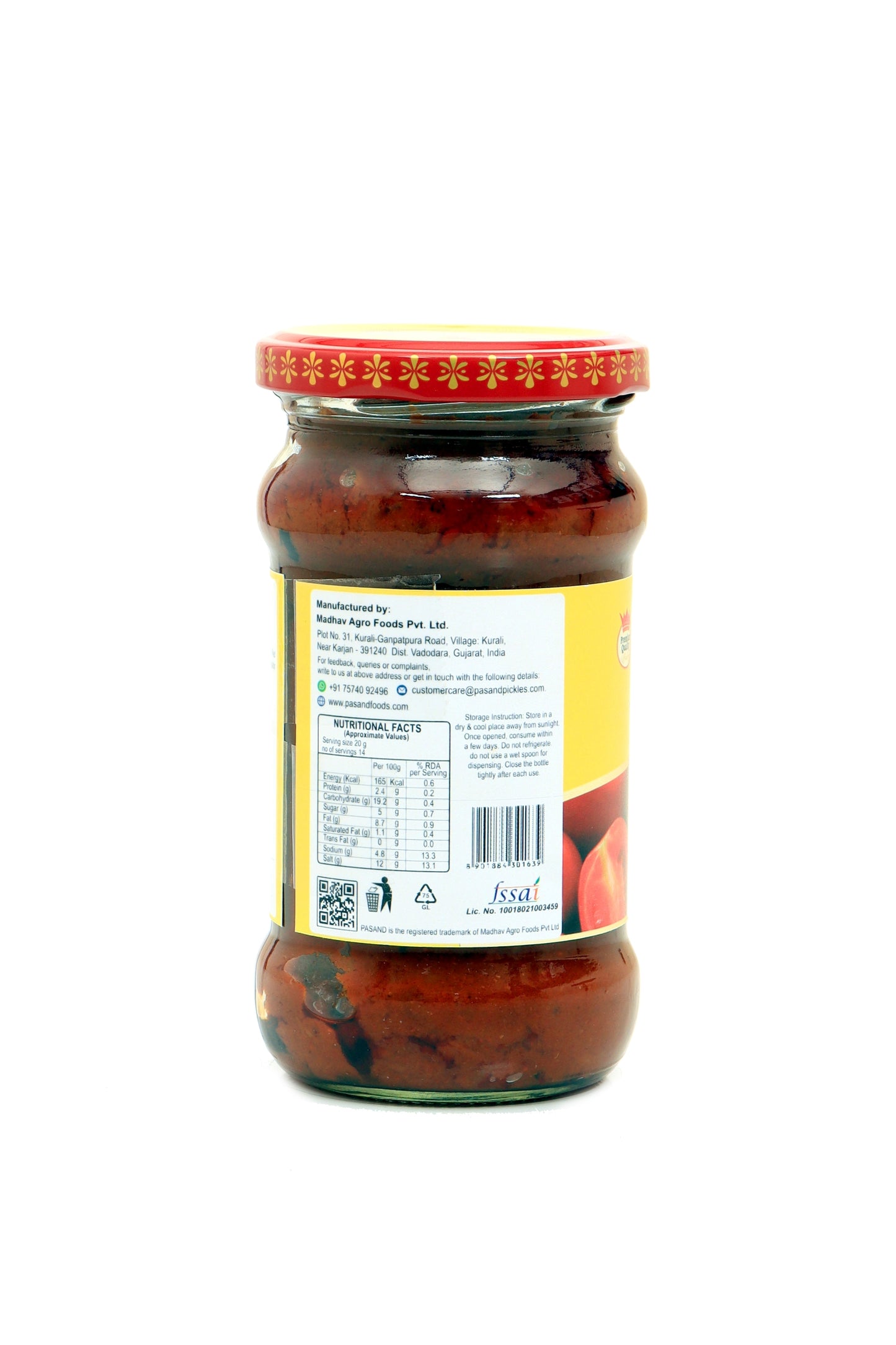 Tomato pickle