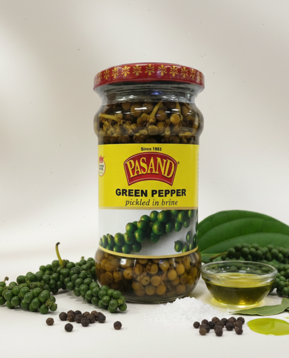 Green Pepper corn (pickled in brine)