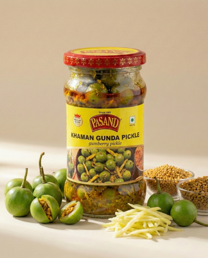 Traditional Pickle Trio – Dabla, Katki Keri & Gunda