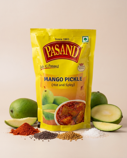 Mango Pickle (hot & spicy aam ka Aachar)