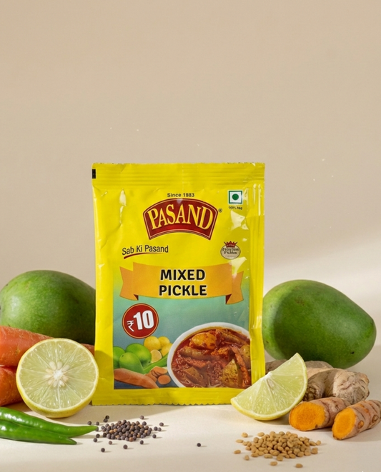 Mixed Pickle – 30g * 10 Pouches (Hot & Spicy)