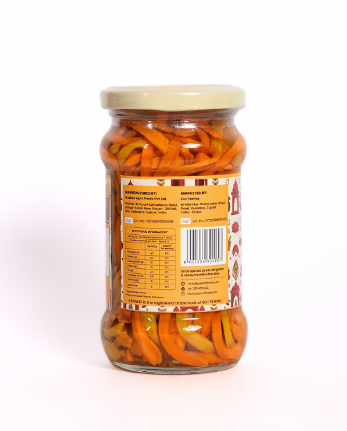 Amba Haldar (sliced turmeric pickled in brine)
