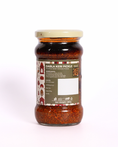 Dabla Pickle (stuffed baby mango pickle)