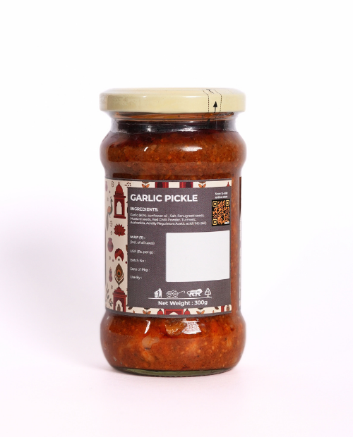 Garlic pickle (Lehsun Achaar)