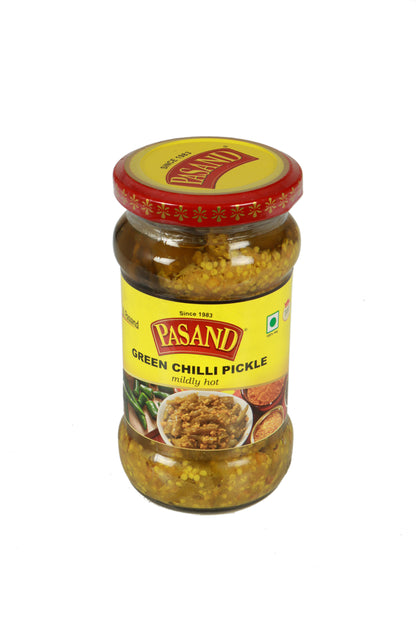 Green chilli pickle