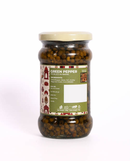 Green Pepper corn (pickled in brine)