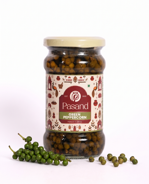 Green Pepper corn (pickled in brine)