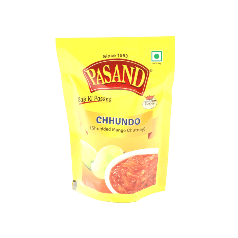 Aam Chhundo (sweet & spicy grated mango pickle)