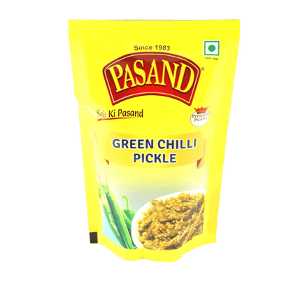 Green Chilli Pickle (Hari Mirchi ka Aachar)