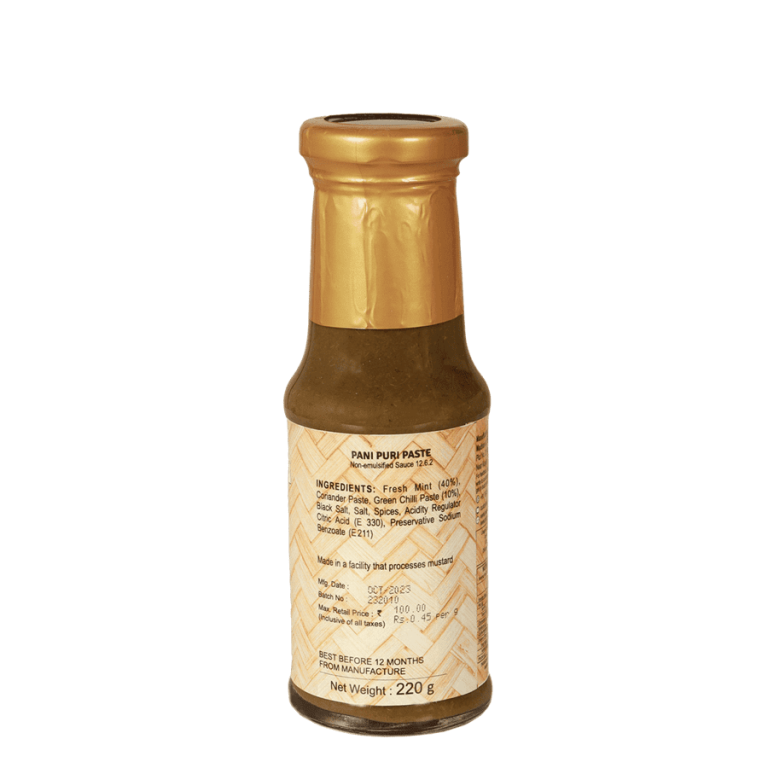 Pani Puri Paste Concentrate (Gol Gappa Paste)