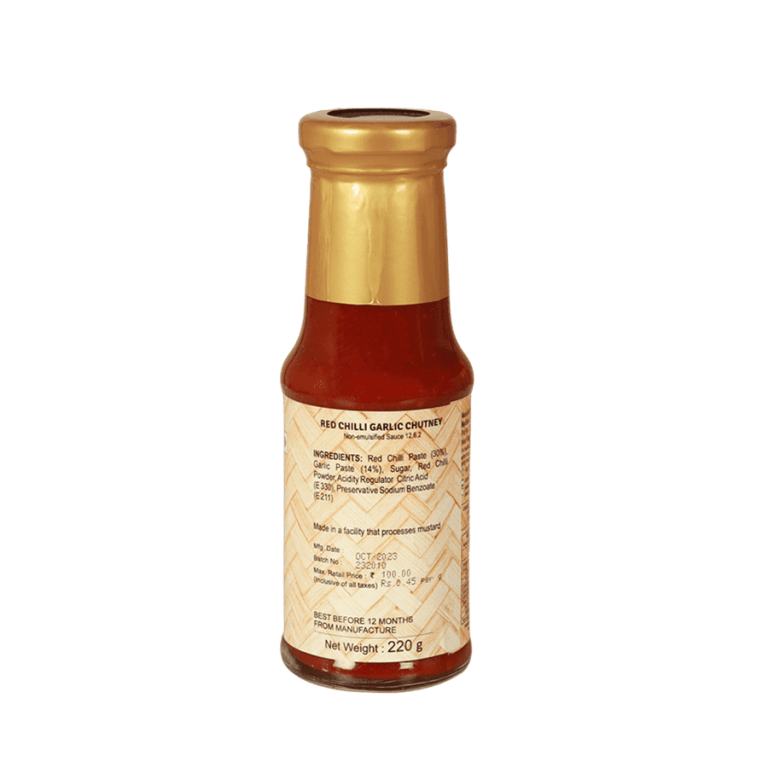 Red Chilli Garlic Chutney