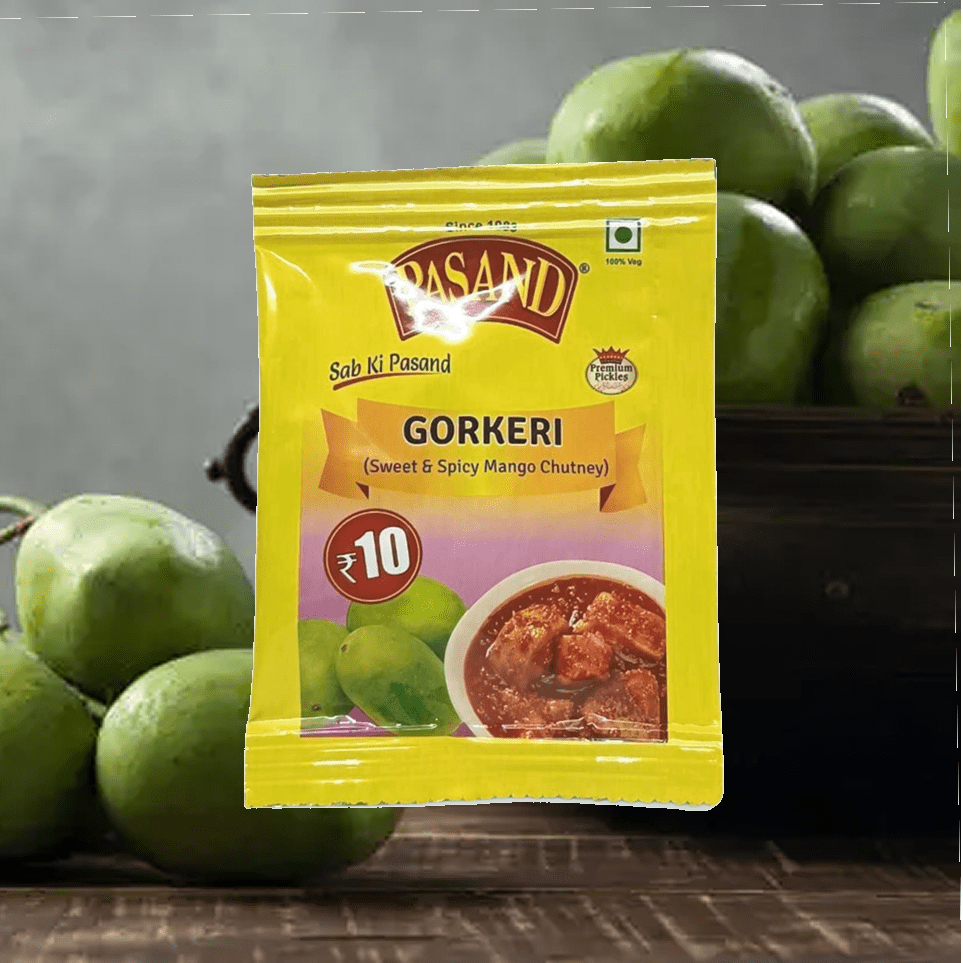 Gorkeri 30g x 10 trial pack (Sweet & Spicy mango pickle)