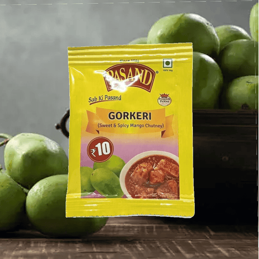 Gorkeri 30g x 10 trial pack (Sweet & Spicy mango pickle)