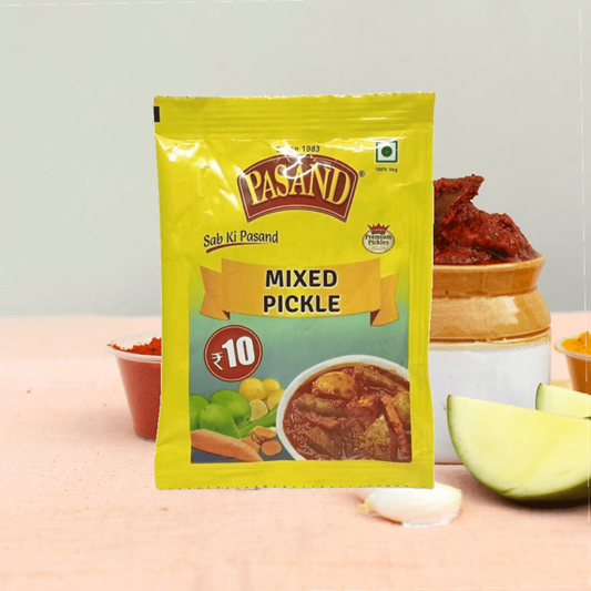Mixed Pickle – 30g * 10 Pouches (Hot & Spicy)