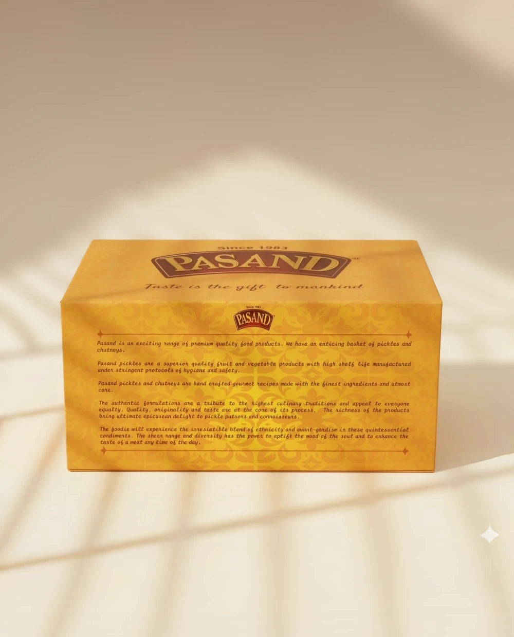 Pickle gift box -  assorted pickle jars of 6 flavours