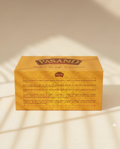 Pickle gift box -  assorted pickle jars of 6 flavours