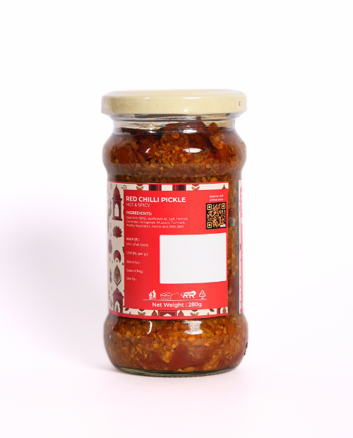 Red Chilli Pickle (hot & spicy)