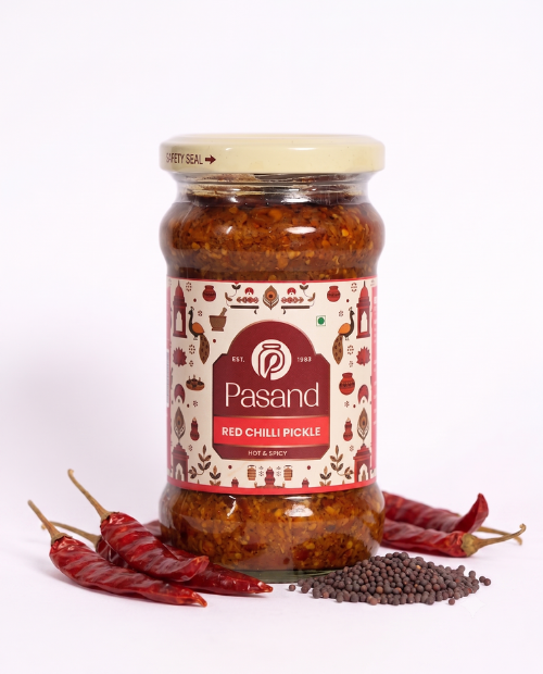 Red Chilli Pickle (hot & spicy)