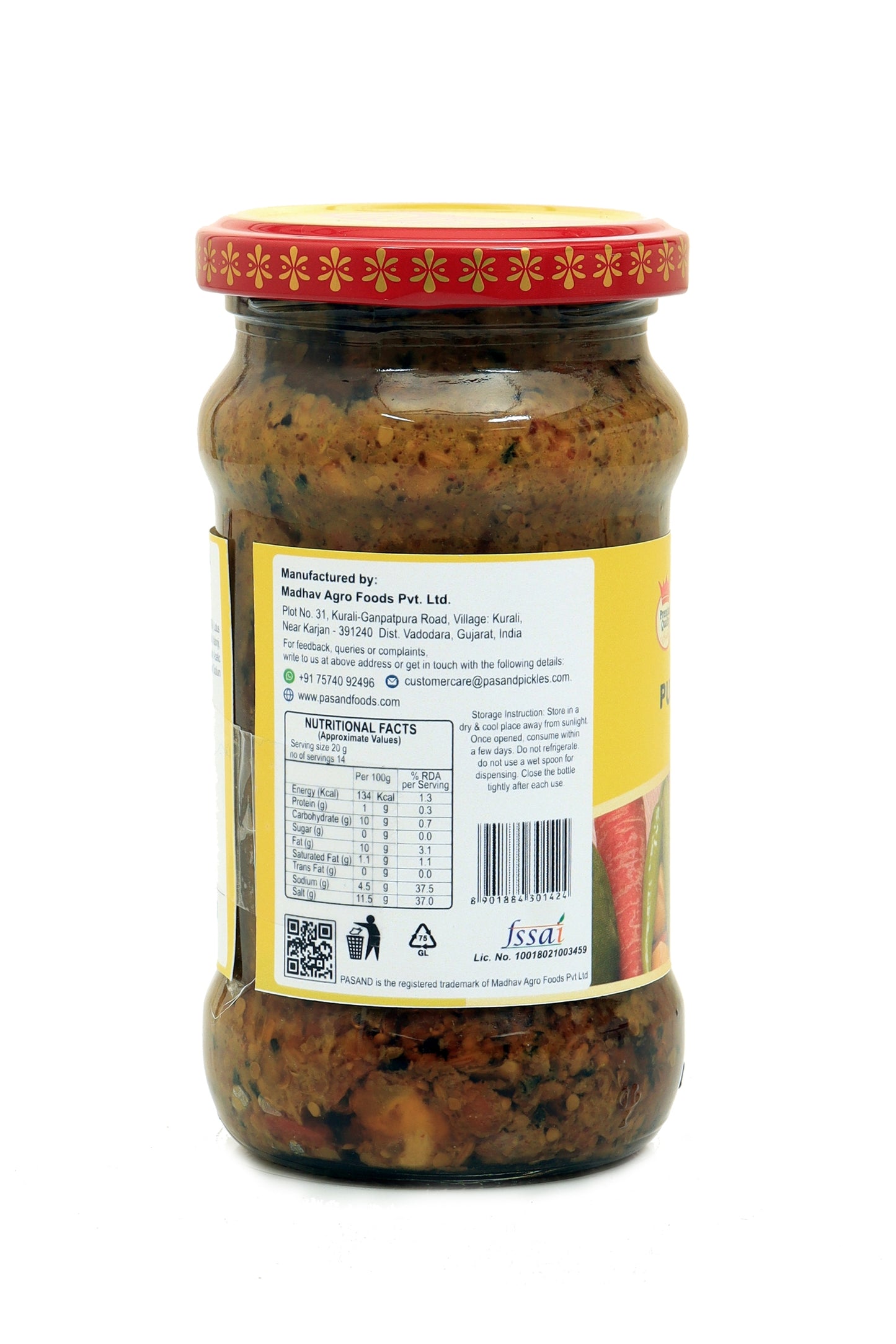 Punjabi Pachranga Pickle